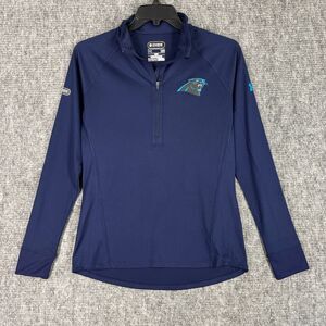 Carolina Panthers Shirt Womens L Under Armour Football NFL Combine‎ Authentic